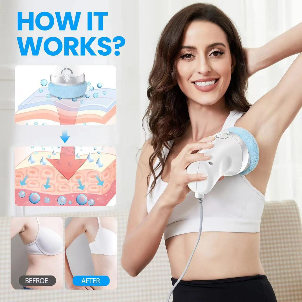Multifunctional Lip-Reducing Machine Massager